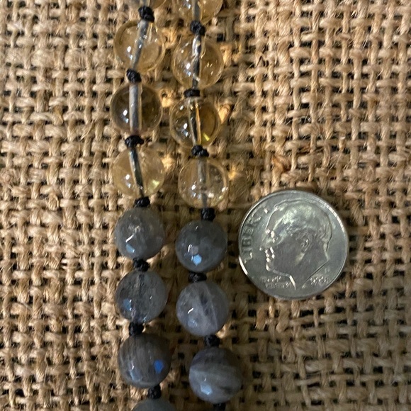 Snowflake Obsidian, Citrine & Labradorite - Picture 6 of 9